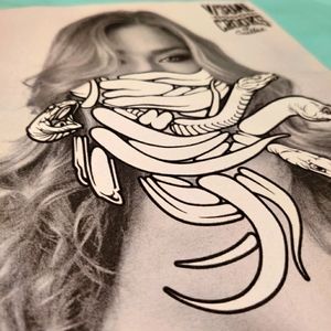 Mens Medium Crooks & Castles and Visual Collab Tee